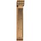 Ekena Millwork Thorton Traditional Rough Sawn Bracket w/ Offset Brace, Western Red Cedar, 6"W x 24"D x 36"H BKT0604X24X36THR01RWR - alternate 2